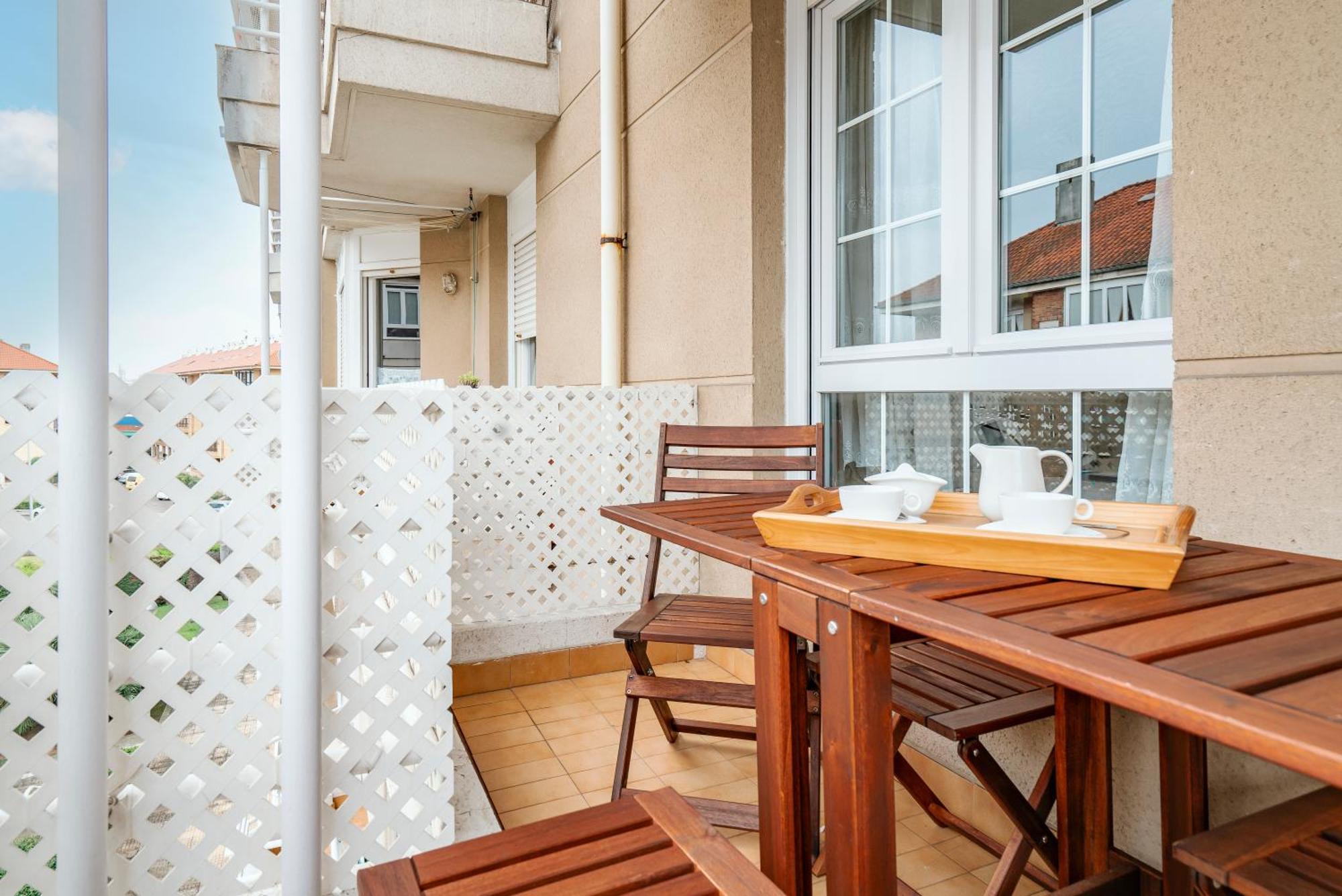 Piso Con Piscina Daire Santander Dış mekan fotoğraf